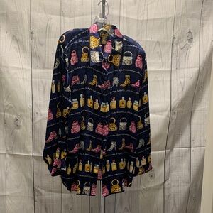 VINTAGE Corey B. Silk Blouse
